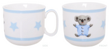 Baby Koala 3 Pieces Breakfast Set Ceramic Plate/ Bowl/ Cup Newborn Baby Boy Gift