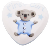 Baby Koala First Tooth & Curl Trinket Box Gift for Newborn Baby Boy/ Baby Shower