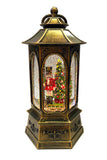 Christmas Musical Led Lantern Glitter Swirling Xmas Water Globe Ornament - Nutcracker