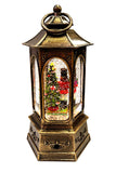Christmas Musical Led Lantern Glitter Swirling Xmas Water Globe Ornament - Nutcracker