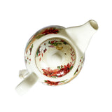 Christmas Vintage Santa Tea for One Teapot and Cup Set Christmas Tea for One Gift Set