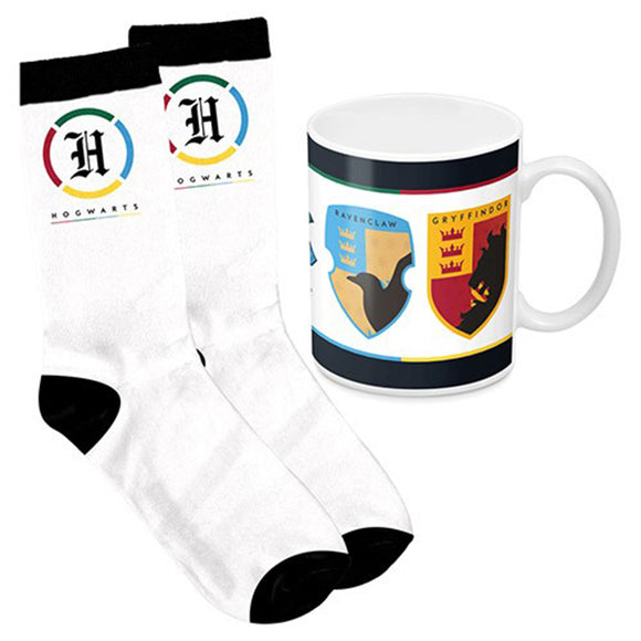 Harry Potter House Mug & Sock Ceramic Coffee Mug & Sock Gift Set