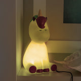 Unicorn Night Light Children Kids Side Table Night light Table Lamp by Splosh