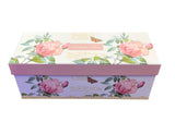 Redoute Rose & Butterfly Coffee Mug Set of 2 Gift Boxed
