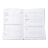 Gold Foil Floral Detailed Wedding Planner Organizer Diary - Engagement Gift