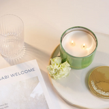 Aromabotanical Master Botanical Wax Candle - Irises Japanese Honeysuckle 310 g