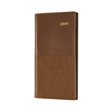 2025 Diary Collins Vanessa Week to View WTV Slim Landscape B6/7 Tan