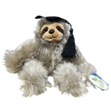 Graduation Sloth ECO Friendly Graduation Bear Plush Toy 16 cm - by Elka
