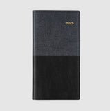 2025 Diary Collins Vanessa Week to View WTV Slim Landscape B6/7 Black