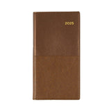 2025 Diary Collins Vanessa Week to View WTV Slim Landscape B6/7 Tan