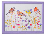 Garden Birds Laptray Sofa & Bed Cushion Lap Tray Meal Tray / Snack Tray