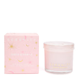 Serenity Rose Quartz Crystal Wood Wick Candle - Love 300g