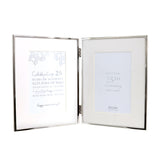25th Silver Wedding Anniversary Photo Frame