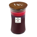 Woodwick Candle - Sun Ripened Berries Trilogy - Large 610g