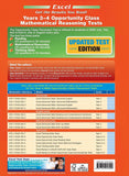 Excel Opportunity Class Mathematical Reasoning Tests Years 3–4