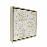 Full Bloom Light Framed Canvas 34x34 Home Wall Art Canvas
