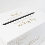 Splosh Wedding Wishing Well Box - Box for Collecting Message Card Money Gift