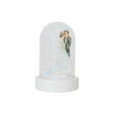 Wedding Dome - Light - Up Glass Wedding Figurine Table Decor