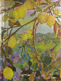 Journal Notebook Gold Gilded Bookbound - Tiffany Lemon Tree - Peter Pauper Press