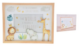 Little Moments Baby Photo Frame Wood Frame Animals Picture Frame for Newborn