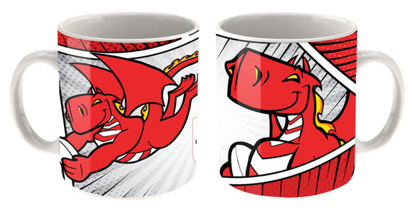 NRL St George Dragons Mascot Massive Large Mug 740ml Official Merchandise Gift