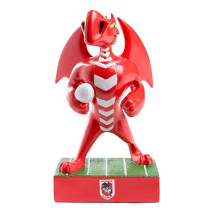 NRL St. George Illawarra Dragons 3D Mascot Statue 18 cm - Gift boxed