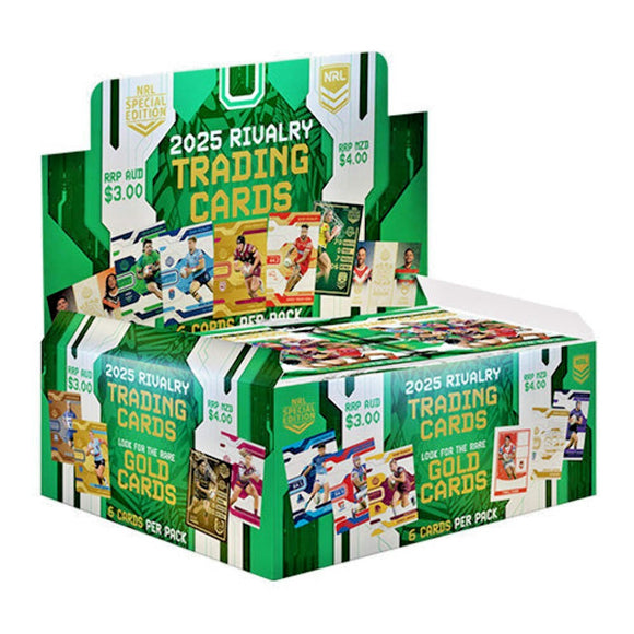 2025 NRL Rivalry Trading Cards NRL Special Edition Sealed Box of 40