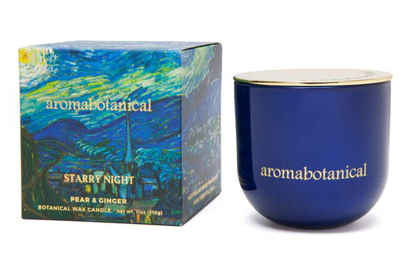 Aromabotanical Master Botanical Wax Candle - Starry Night Pear & Ginger 310 g