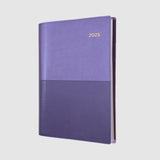 2025 Diary Collins Vanessa Week to View WTV Diary Hourly A5 Purple/ Lilac