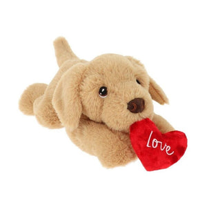 Keeleco Labrador Valentines Puppy Stuffed Animal Plush for Lover 30 cm