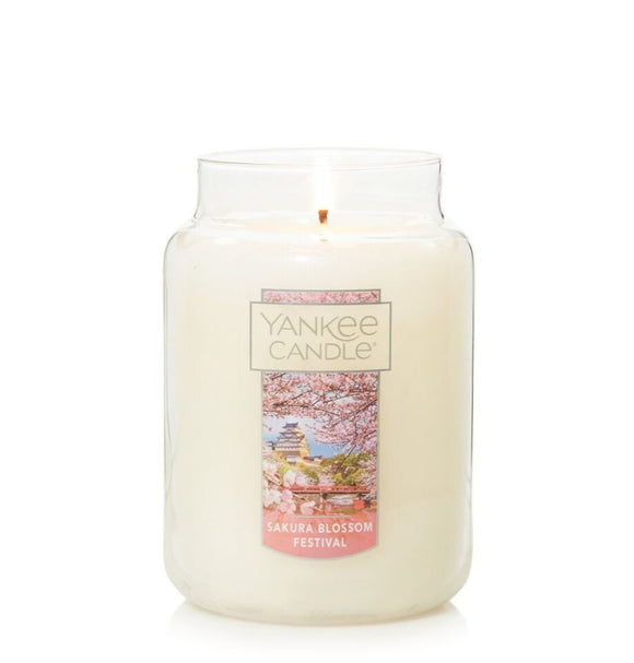 Yankee Classic Jar Candle - Large - Sakura Blossom Festival