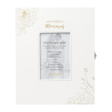 Our Memories Wedding Keepsake Box Card Message Photo Keepsake Box