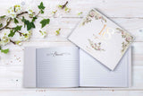 18th Birthday Floral Guest Book Signing Book