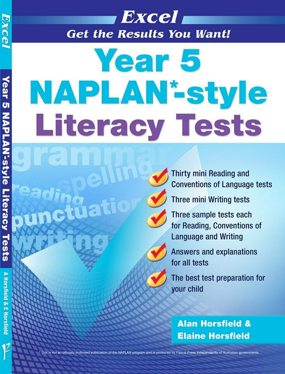 Excel - Year 5 NAPLAN*-style Literacy Tests