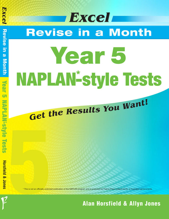 Excel Revise in a Month - Year 5 NAPLAN*-style Tests