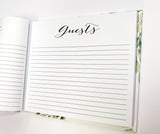 Wedding Guest Book Mr & Mrs Our Wedding Ruled Guest Book