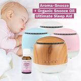 Lively Living Aroma Snooze Sleep Aid Diffuser+Bonus Oil - Blue