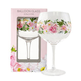 Splosh Balloon Wine Glass - Pink Peony