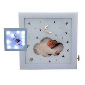 LED Floating Musical Cloud Photo Light Box - Gift for Baby Boy