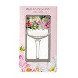 Splosh Balloon Wine Glass - Pink Peony