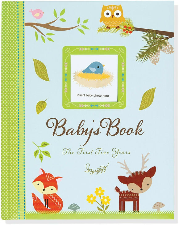 Peter Pauper Press Woodland Friends Baby's First Five Years Record Book