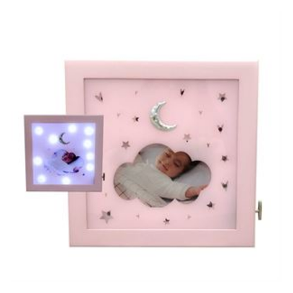 LED Floating Musical Cloud Photo Light Box - Gift for Baby Girl