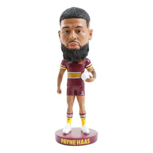 NRL Brisbane Broncos Bobblehead Figurine - PAYNE HAAS 2023 New Edition