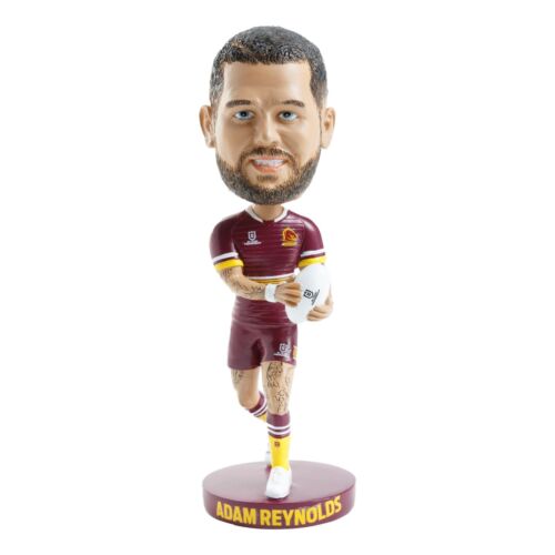 NRL Brisbane Broncos Bobblehead Figurine - ADAM REYNOLDS 2023 New Edition